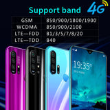 R30 pro Smart Phone 4G Network 3G + 64g High Configuration Face Recognition Fingerprint Recognition Phone black_European regulations