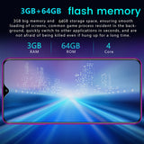 R30 pro Smart Phone 4G Network 3G + 64g High Configuration Face Recognition Fingerprint Recognition Phone black_European regulations