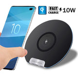 For Huawei P30 Pro Mate20 Pro Samsung S10 S9 S7 S8 iPhone XS Max X Xiaomi Mix 2S Mix 310W Qi Wireless Charger Fast Charging Pad  white