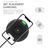 For Huawei P30 Pro Mate20 Pro Samsung S10 S9 S7 S8 iPhone XS Max X Xiaomi Mix 2S Mix 310W Qi Wireless Charger Fast Charging Pad  white