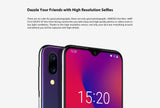 UMIDIGI One Max 4G Phablet Phone - Android 8.1, 6.3 Inch Display, 4GB RAM, 128GB ROM, 4150mAh - Carbon Black (EU Version)