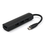 For Type-C Hub3.0 + Hdmi4K 4 in 1 Notebook Mobile Phone Adapter Notebook for mate10mate20 P20 P30 black
