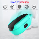 Silicone Case for Xiaomi Airdots Youth TWS Bluetooth Earbuds Shockproof Sleeve Cover Storage and Protective Shell black
