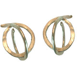 Post double circle - Gold