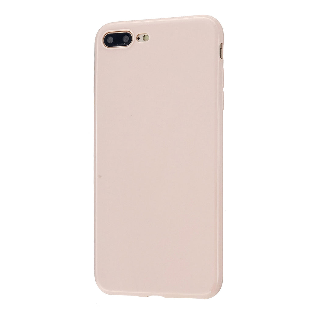 For iPhone 5/5S/SE/6/6S/6 Plus/6S Plus/7/8/7 Plus/8 Plus Cellphone Cover Soft TPU Bumper Protector Phone Shell Sakura pink