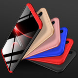 For HUAWEI Honor Play 3 in 1 360 Degree Non-slip Shockproof Full Protective Case blue