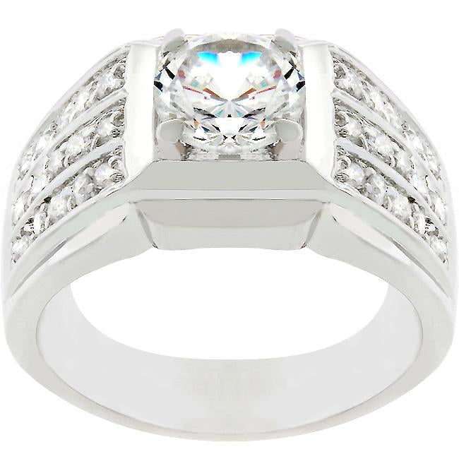 Rock Solid Cubic Zirconia Ring