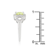 Radiant Cut Halo Ring