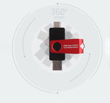 Card Reader USB 3.0 for Type-C Micor USB OTG Card Reader for  SD TF SDHC black