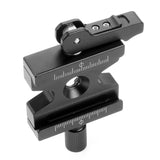 CL-50LS Aluminum Alloy Quick Release Clamp for Arca Swiss Plate Tripod black