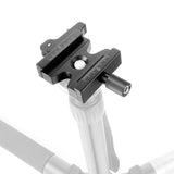 CL-50LS Aluminum Alloy Quick Release Clamp for Arca Swiss Plate Tripod black