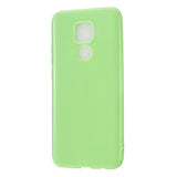 For HUAWEI Mate 30/30 Lite/30 Pro Cellphone Case Simple Profile Soft TPU Shock-Absorption Phone Cover Fluorescent green