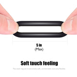 Soft Stretchy Donut Cock Rings Waterproof Silicone Ring Relax 3 Seamless Same Size Different Color Toys Boxed three-color ring