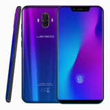 Leagoo S10 P60 Smartphone - Android 8.1, 6GB ROM, 128GB ROM, 6.21 Inch Display, U-Notch, 4050mAh - Gradient Blue