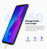 Leagoo S10 P60 Smartphone - Android 8.1, 6GB ROM, 128GB ROM, 6.21 Inch Display, U-Notch, 4050mAh - Gradient Blue