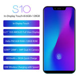 Leagoo S10 P60 Smartphone - Android 8.1, 6GB ROM, 128GB ROM, 6.21 Inch Display, U-Notch, 4050mAh - Gradient Blue
