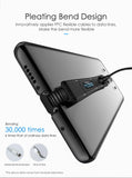 MCDODO Portabel Angle Head Back Charging Line Fast Charging Gaming Cable for Type-C Phone (1-2m)