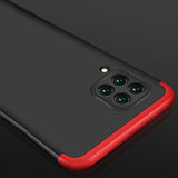 For HUAWEI Nova 6SE/P40 lite/Nova 7i Cellphone Case PC Full Protection Anti-Scratch Mobile Phone Shell Cover Silver + Black