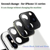 Camera Lens Protector Cellphone Lens Protective Cover Metal Sticker Cover for iPhone X/XS/MAX Scratch-proof Glass gold