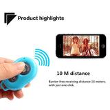 Flexible Portable Adjustable Tripod Mini Universal Octopus Leg Style Bluetooth Selfie Stick  blue_With Bluetooth remote control