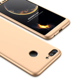 For HUAWEI Honor 9 Lite Full Body 360 Degree Protection PC Back Cover  Rose gold