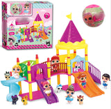 Doll Park House Game Exquisite Fun Big Slide Playset Gift Toy for LOL Surprise Doll Toys Type 1