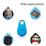 Smart Mini Waterproof Bluetooth GPS Tracker for Pet Dog Cat Keys Wallet Bag Kids black