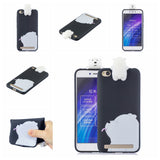 For XIAOMI Redmi 5A 3D Cute Coloured Painted Animal TPU Anti-scratch Non-slip Protective Cover Back Case yellow