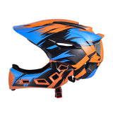 Kid Sports Helmet Lightweight Bicycle Balance Bike Scooter PC Helmet for Children Blue white black_Free size