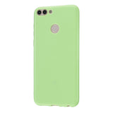 For HUAWEI Honor 7S/7A TPU Phone Case Simple Profile Flexible Soft Cellphone Cover Easy Access Shell Fluorescent green