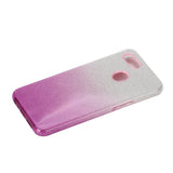 For OPPO F9/F9 Pro/A7X/F11 Pro/A8/A31 Phone Case Gradient Color Glitter Powder Phone Cover with Airbag Bracket black