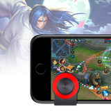 Game Mini Stick Tablet Joystick Joypad for iPhone Touch Screen Mobile Cell Phone red