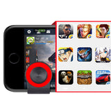 Game Mini Stick Tablet Joystick Joypad for iPhone Touch Screen Mobile Cell Phone red