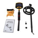MD3010II Underground Metal Detector Gold Digger Yellow **