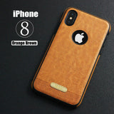 Luxury Textured Back Cover Flexible Soft Shockproof Full Protection Cases for iPhone X Black