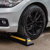 Heavy Duty Rubber Parking Curb Guide Car Garage Wheel Stop Stoppers by GrannPrise **