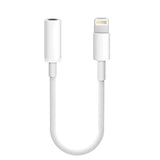 Lightning to 3.5mm Headphone Jack Audio Adapter Cable - White (IOS10.2 below only)