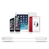 Lightning to 3.5mm Headphone Jack Audio Adapter Cable - White (IOS10.2 below only)