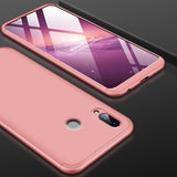 For Honor PLAY Ultra Slim PC Back Cover Non-slip Shockproof 360 Degree Full Protective Case Rose gold