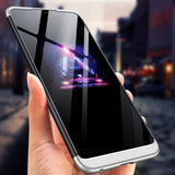 For HUAWEI Honor 8X Ultra Slim PC Back Cover Non-slip Shockproof 360 Degree Full Protective Case Red black red_HUAWEI Honor 8X