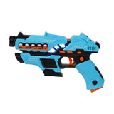 Small Laser Gun 4 Packs (Red/Yellow/Blue/Green) Vest 4 Packs (Red/Yellow/Blue/Green)