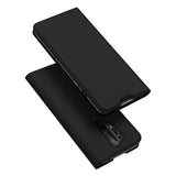DUX DUCIS For One plus 8 pro Leather Mobile Phone Cover Magnetic Protective Case Bracket with Cards Slot black