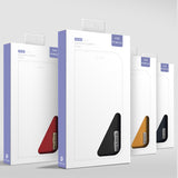 DUX DUCIS For iPhone 7 Plus/8Plus Luxury Genuine Leather Magnetic Flip Cover Full Protective Case with Bracket Card Slot red