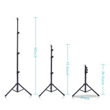 Foldable Adjustable 360 Rotating Stand Tripod Mount for iPad Tablets Phone black