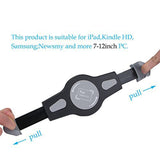 Foldable Adjustable 360 Rotating Stand Tripod Mount for iPad Tablets Phone black