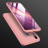 For Honor PLAY Ultra Slim PC Back Cover Non-slip Shockproof 360 Degree Full Protective Case black