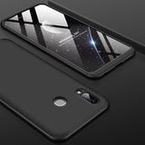 For Honor PLAY Ultra Slim PC Back Cover Non-slip Shockproof 360 Degree Full Protective Case black