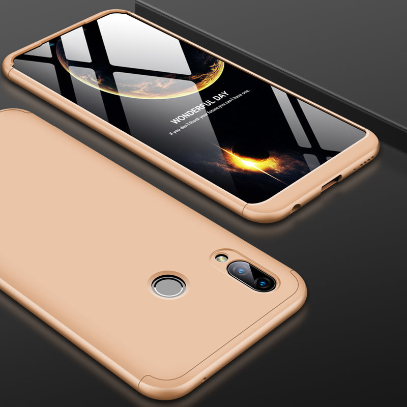 For Honor PLAY Ultra Slim PC Back Cover Non-slip Shockproof 360 Degree Full Protective Case Gold