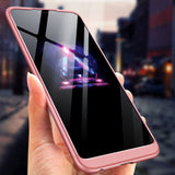 For HUAWEI Honor 8X Ultra Slim PC Back Cover Non-slip Shockproof 360 Degree Full Protective Case blue_HUAWEI Honor 8X