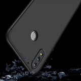 For HUAWEI Honor 8X Ultra Slim PC Back Cover Non-slip Shockproof 360 Degree Full Protective Case black_HUAWEI Honor 8X